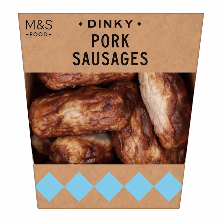 M&S Dinky Pork Sausages