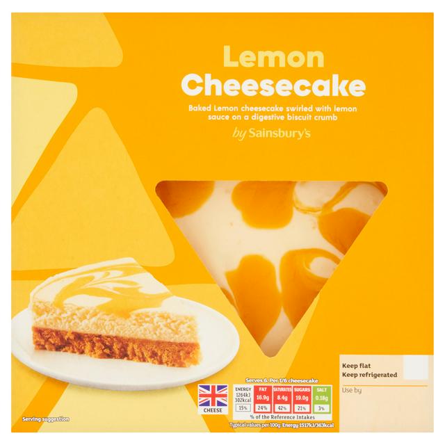 Sainsbury's Lemon Cheesecake, Summer Edition 500g