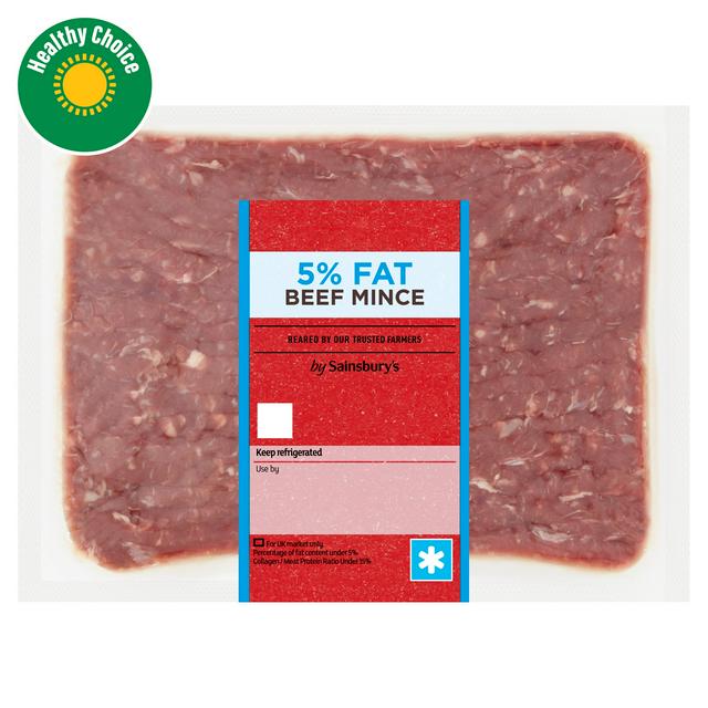 Sainsbury's British or Irish 5% Fat Beef Mince 500g
