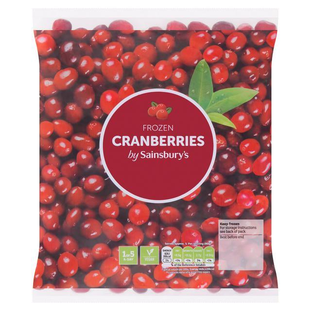 Sainsbury's Frozen Cranberries 400g