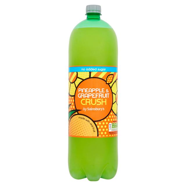 Sainsbury's Pineapple & Grapefruit Juice Drink, Zero Added Sugar 2L