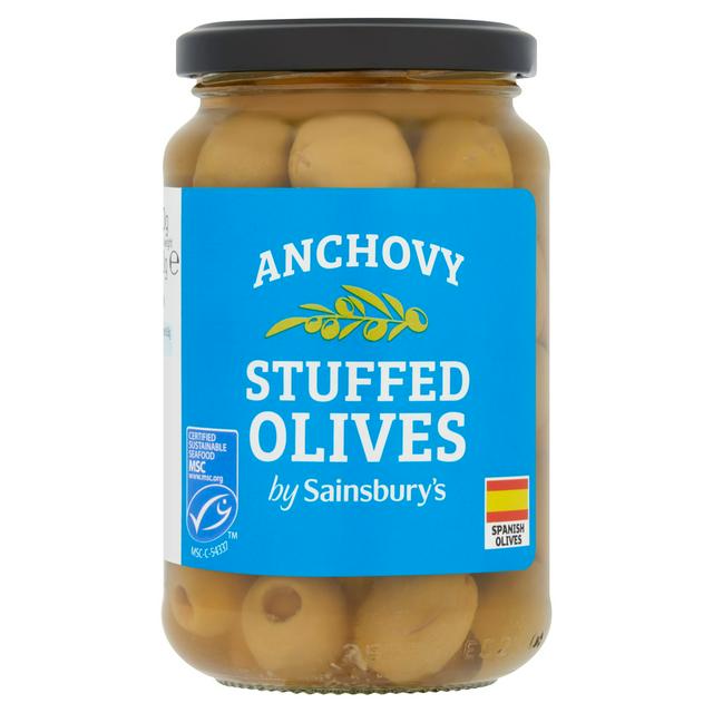 Sainsbury's Anchovy Stuffed Olives 340g