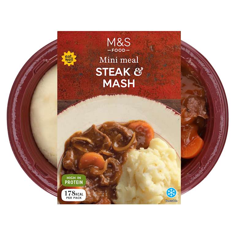 M&S Braised Steak and Mash