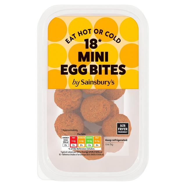 Sainsbury's Mini Egg Bites x18 216g