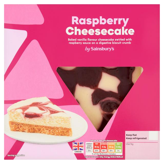 Sainsbury's Raspberry Cheesecake Dessert 500g