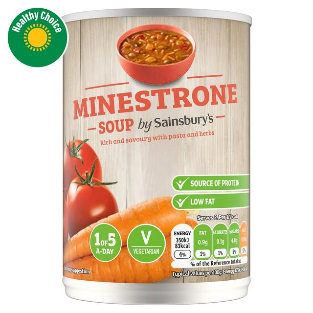 Sainsbury's Minestrone Soup 400g