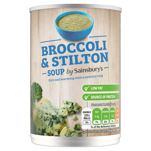 Sainsbury's Broccoli & Stilton Soup 400g