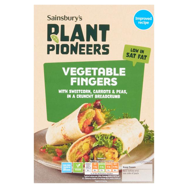Plant Pioneers Vegetable Fingers x16 452g