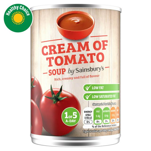 Sainsbury's Cream Of Tomato Soup 400g
