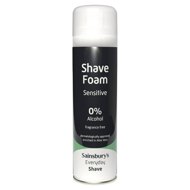 Sainsbury's Mens Sensitive Shave Foam 250ml