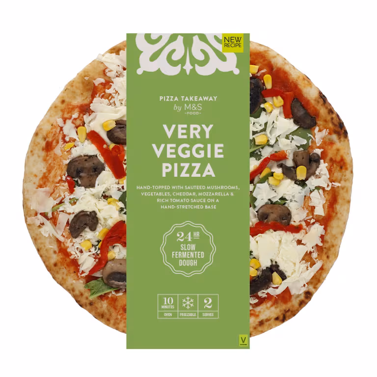 M&S Very Veggie Pizza