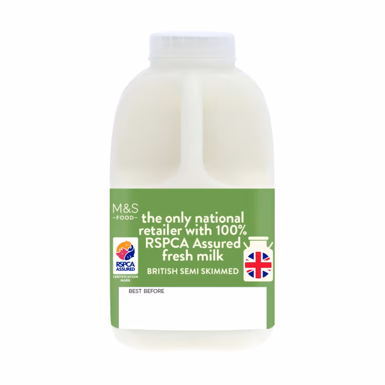 M&S Fresh Semi-Skimmed Milk