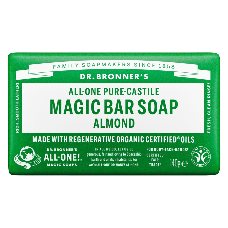 Dr. Bronner Magic Bar Soap Almond 140g