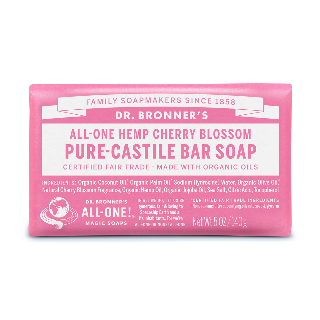 Dr. Bronner's Bar Soap Hemp Cherry Blossom