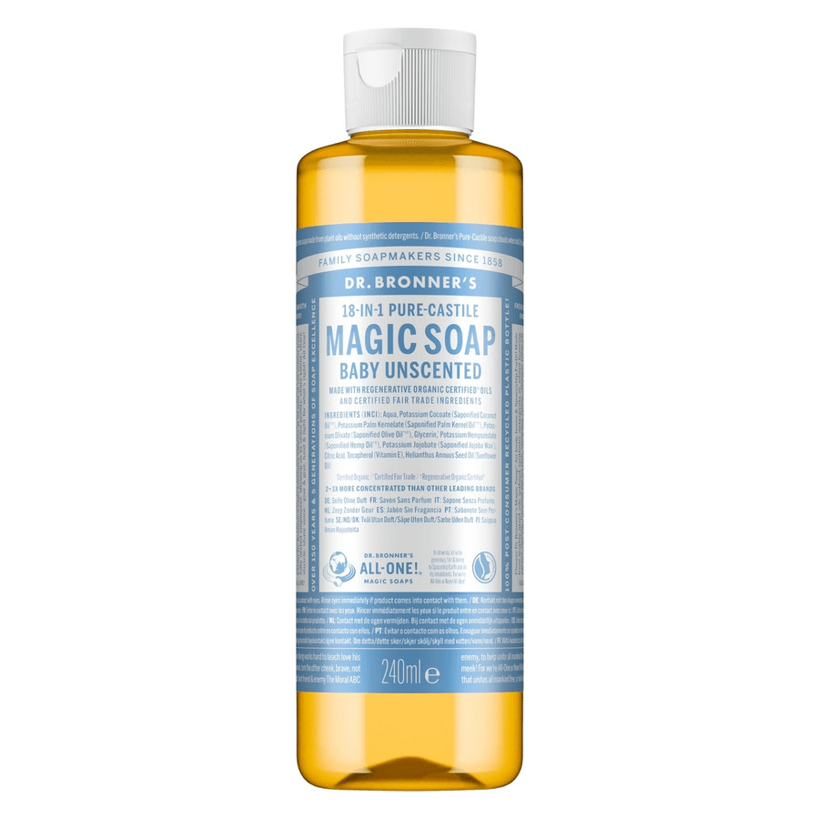 Dr. Bronner Magic Soap Baby Unscented 240ml