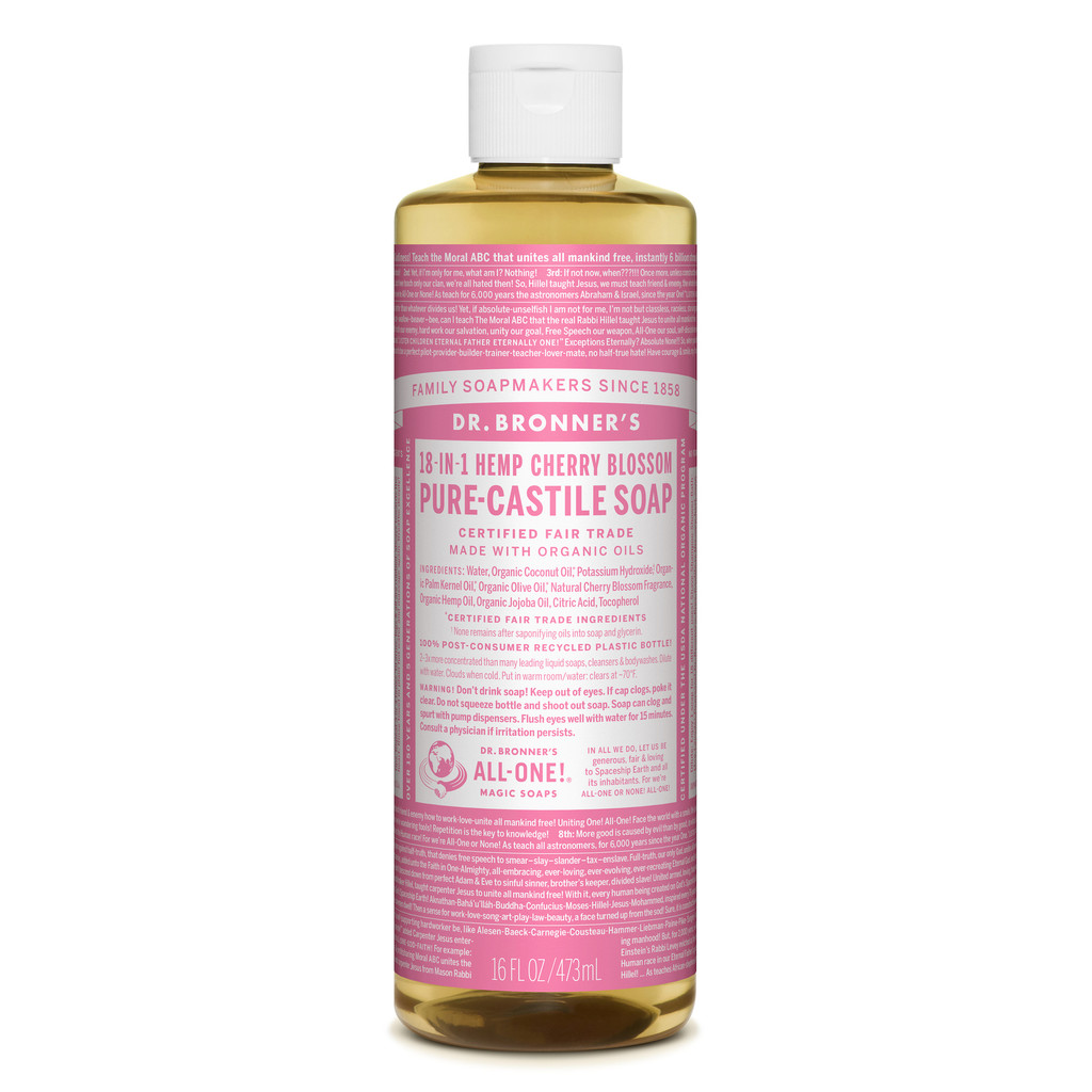 Dr. Bronner's Cherry Blossom Liquid Soap 473 ml