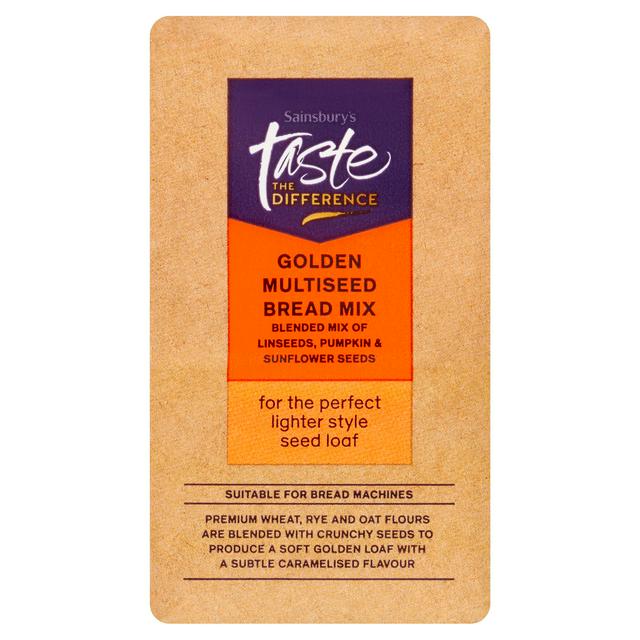 Sainsbury's Golden Multiseed Bread Mix, Taste the Difference 500g