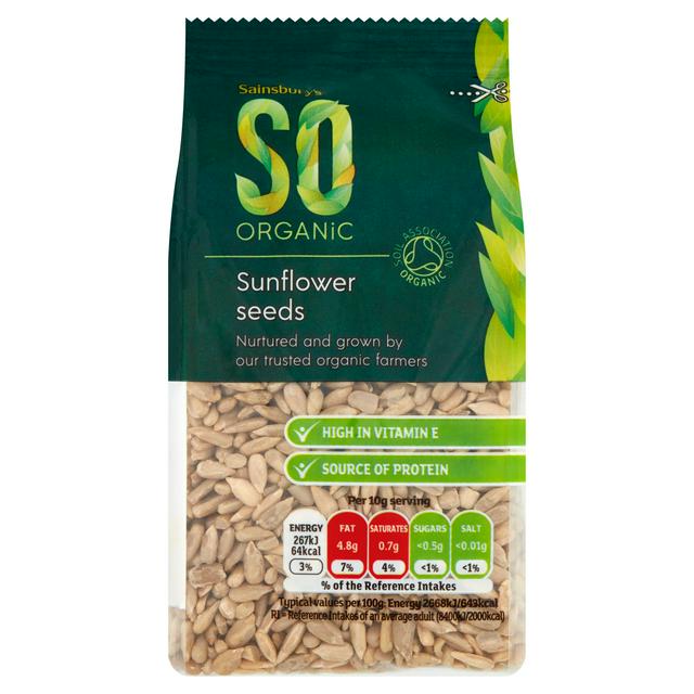Sainsbury's Sunflower Seeds, SO Organic 100g
