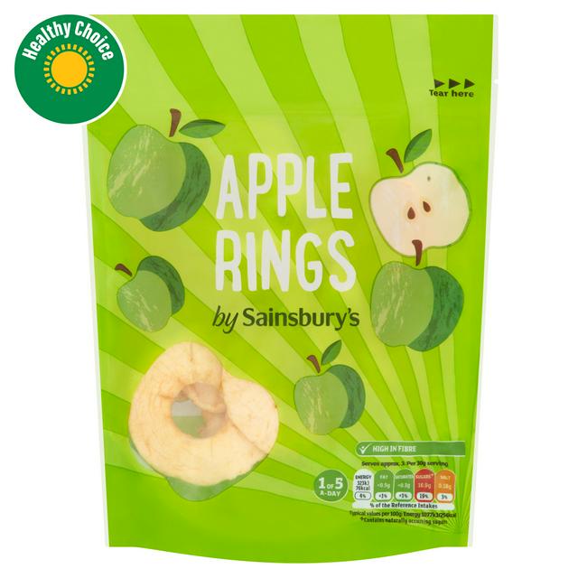 Sainsbury's Apple Rings 100g