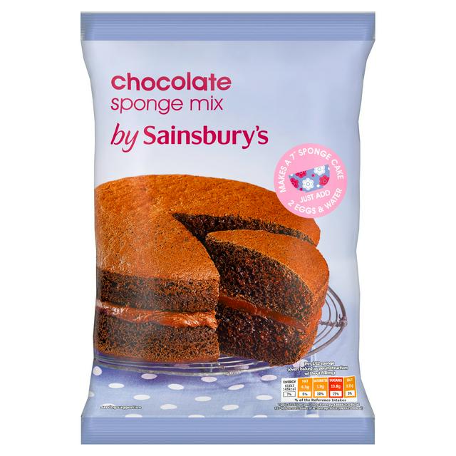 Sainsbury's Chocolate Sponge Mix 400g