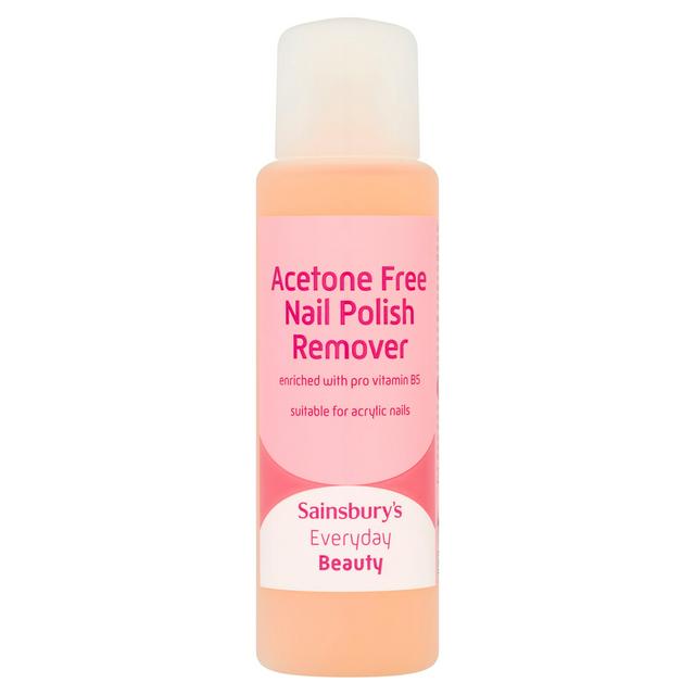 Sainsbury's Acetone Free Nail Polish Remover 250ml