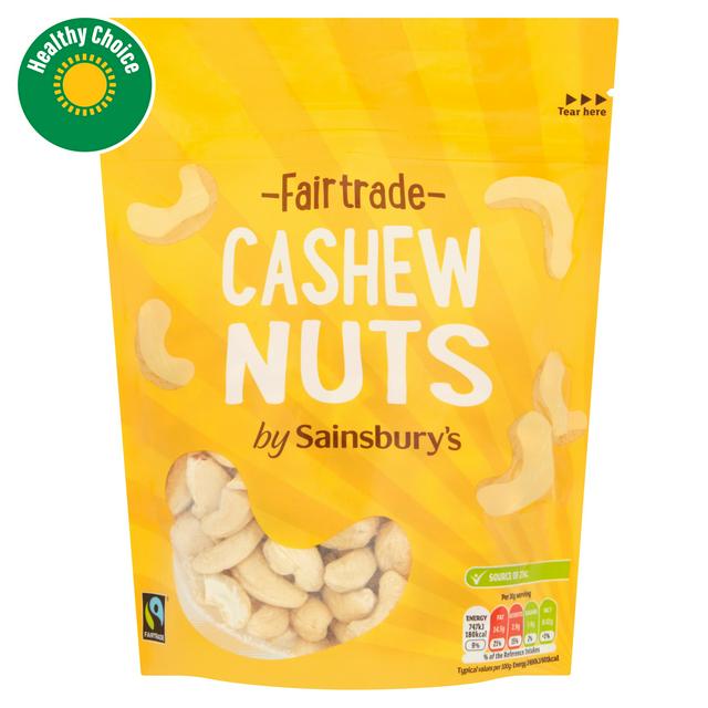 Sainsbury's Fairtrade Cashew Nuts 300g