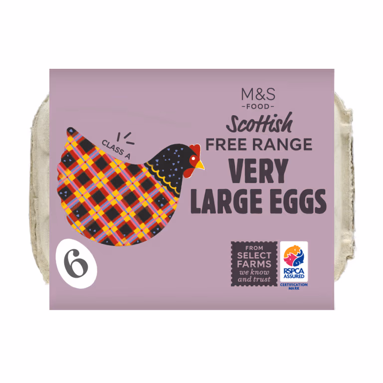 M&S Scottish Free Range Large Eggs
