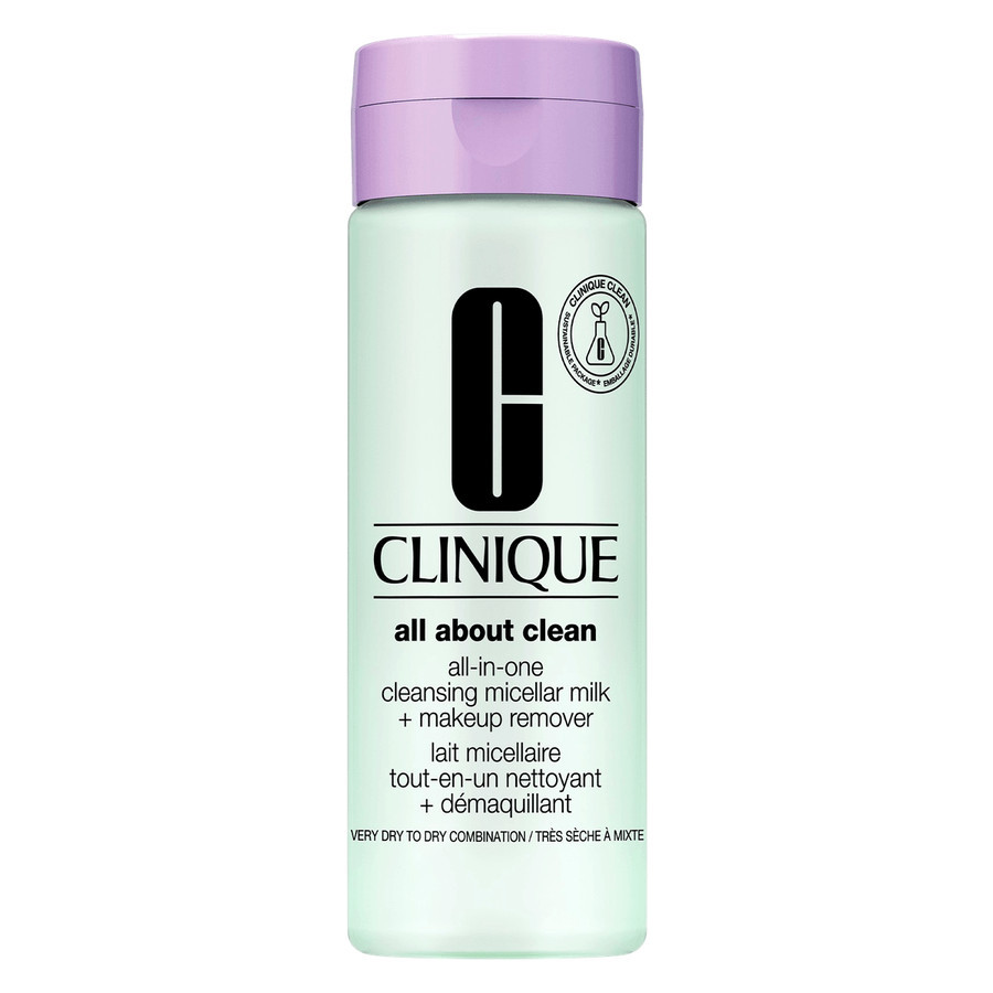 Clinique All-In-One Cleansing Micellar Milk + Makeup Remover Skin Type 1 & 2 200ml