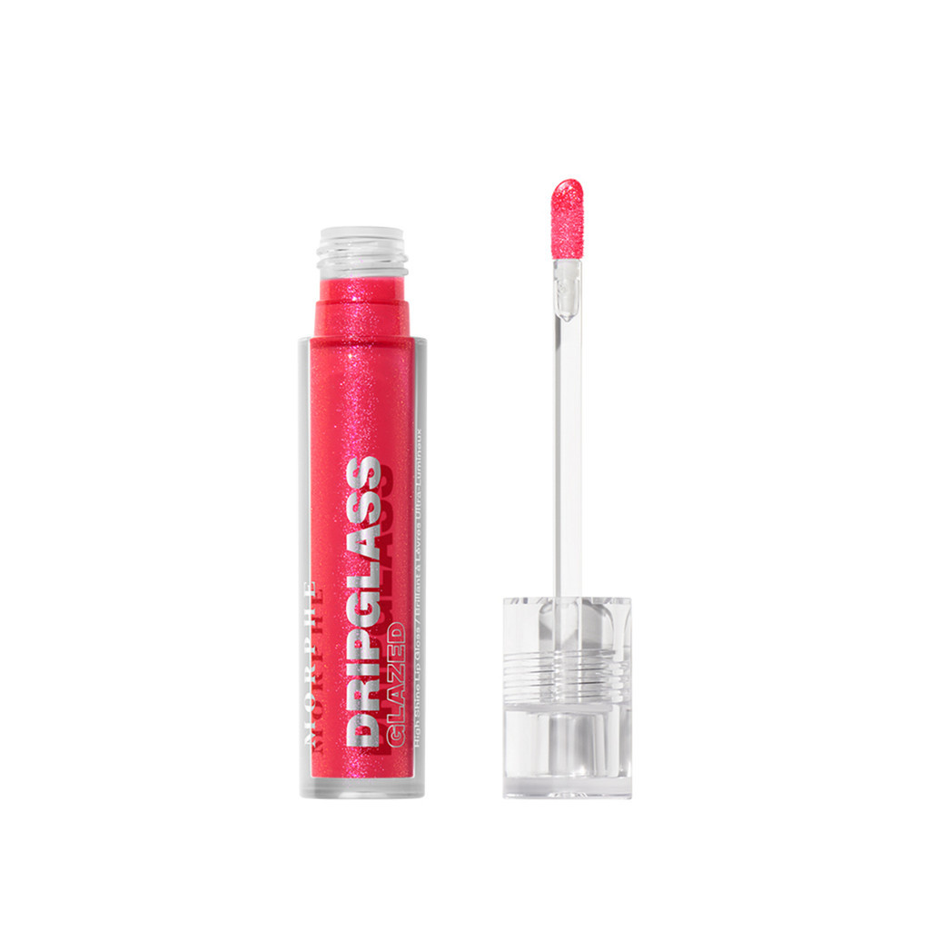 Morphe Dripglass Glazed High Shine Lip Gloss Raspberry Reflection