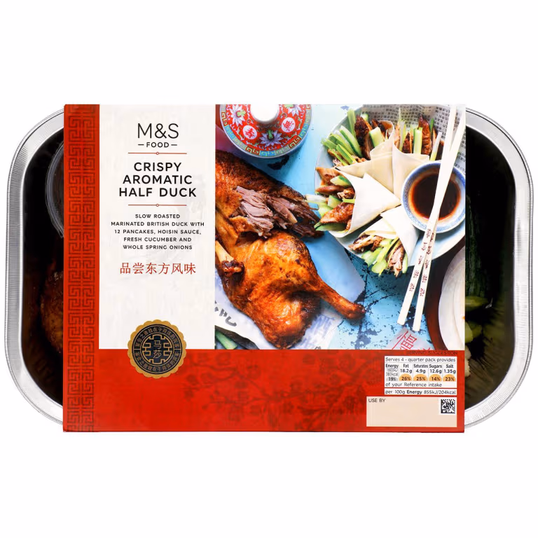 M&S Crispy Aromatic Half Duck