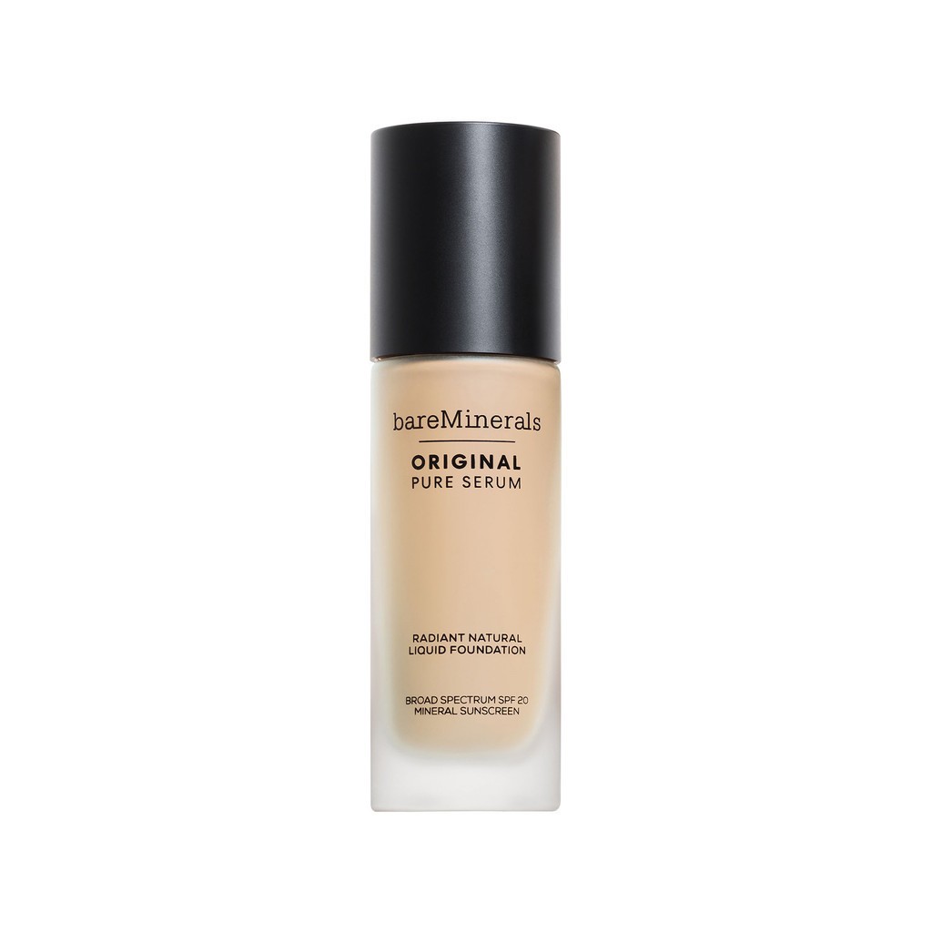 bareMinerals Original Pure Serum Radiant Natural Liquid Foundation Mineral SPF20 1 Fair Warm