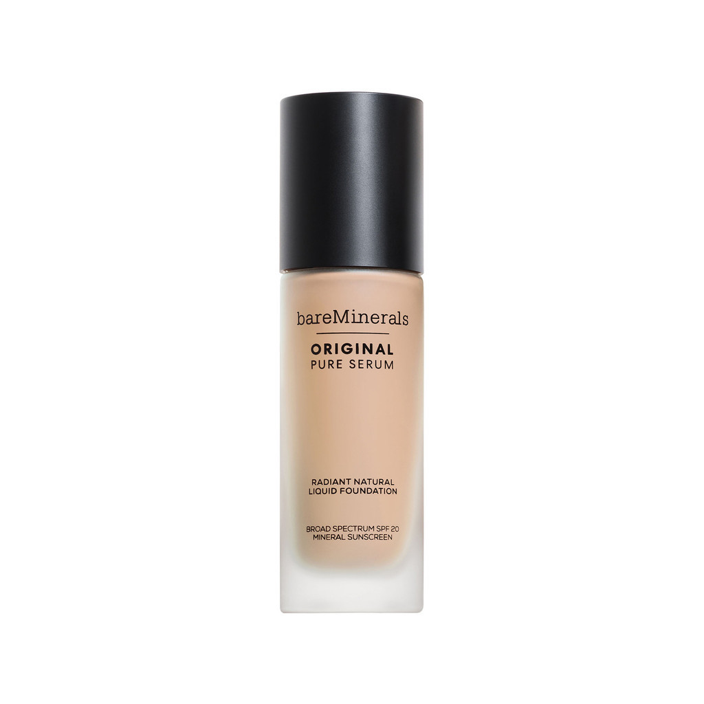 bareMinerals Original Pure Serum Radiant Natural Liquid Foundation Mineral SPF20 2 Light Cool