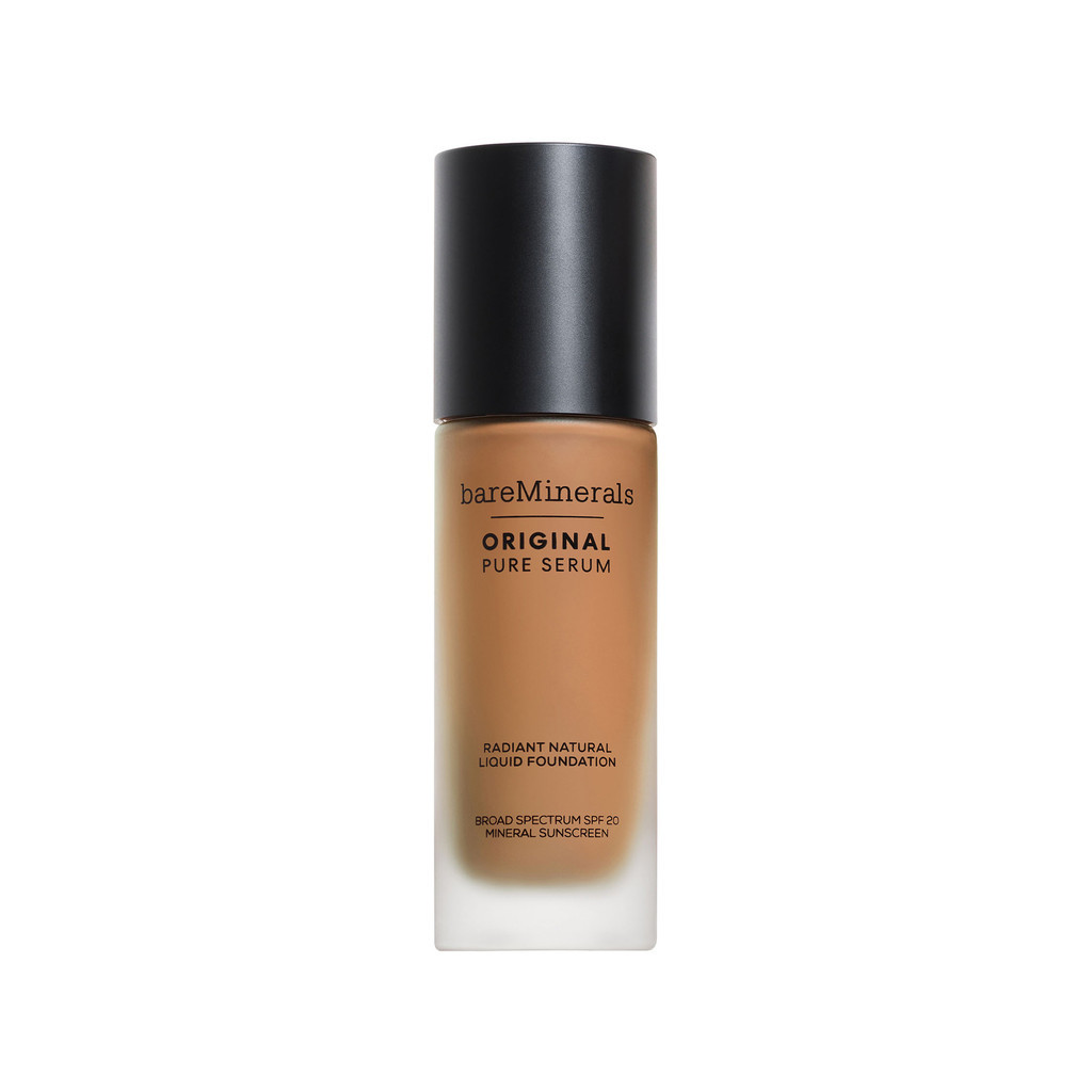 bareMinerals Original Pure Serum Radiant Natural Liquid Foundation Mineral SPF20 4 Medium Deep Warm