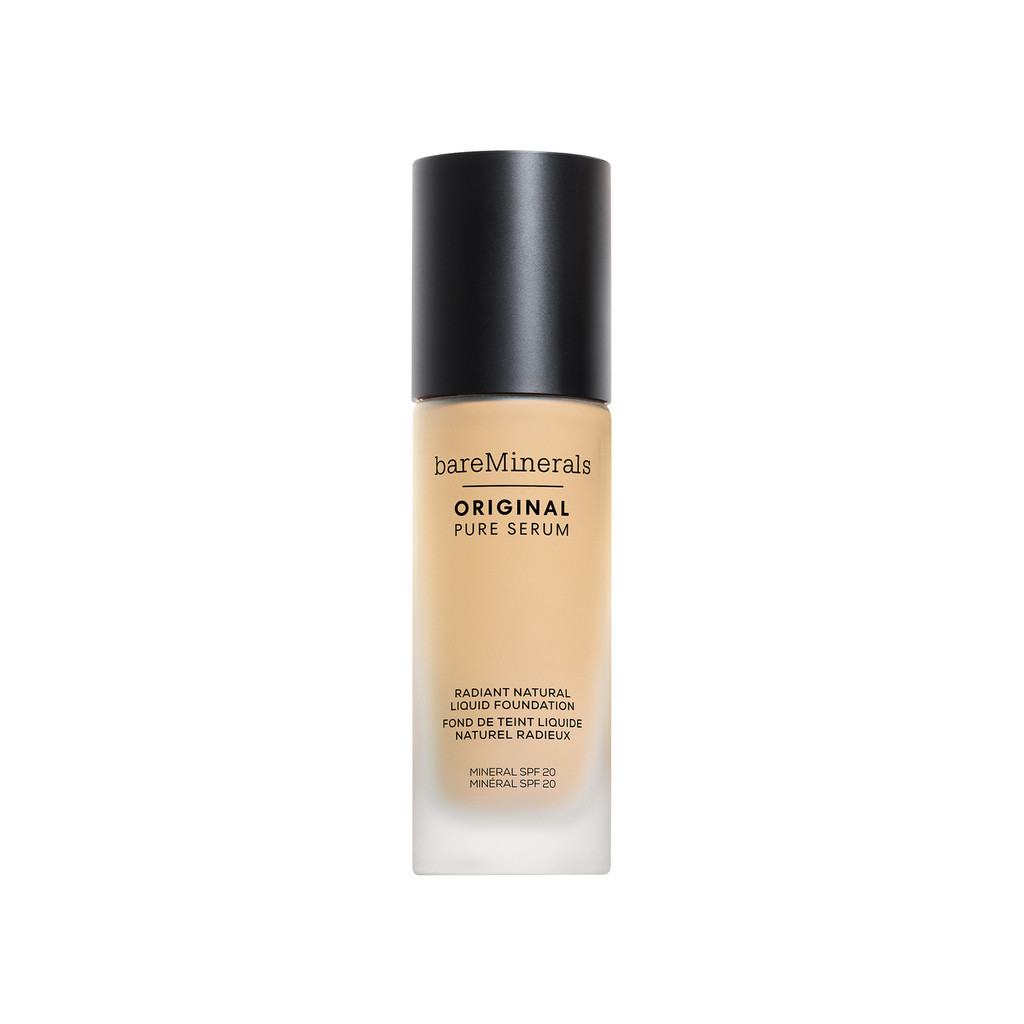 bareMinerals Original Pure Serum Radiant Natural Liquid Foundation Mineral SPF20 Fair Warm 1.5