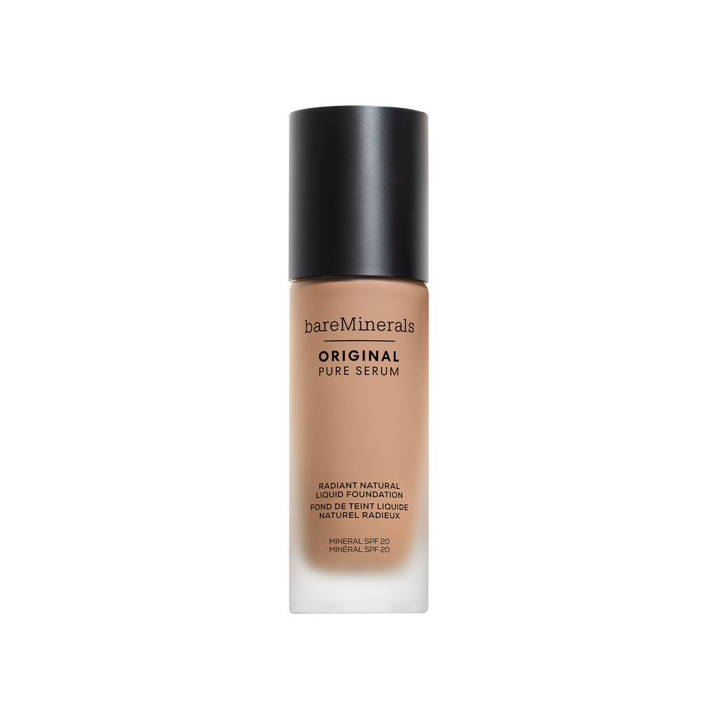 bareMinerals Original Pure Serum Radiant Natural Liquid Foundation Mineral SPF20 Medium Cool 3