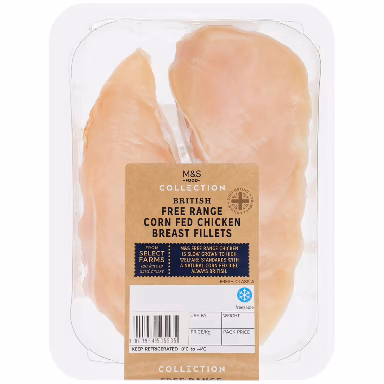 M&S British Free Range Corn Fed Chicken Breast Fillets