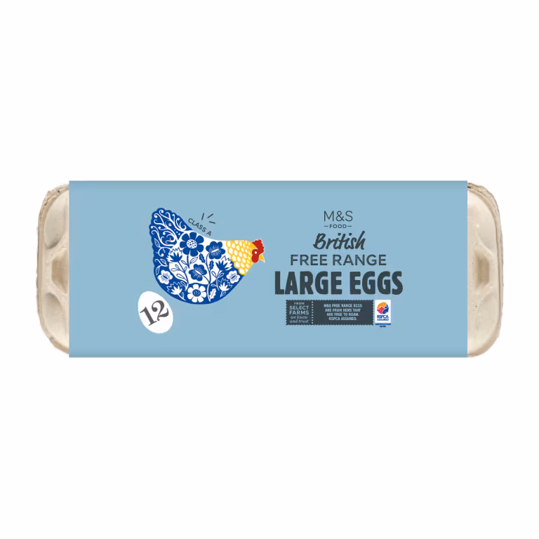 M&S Free Range Large Eggs