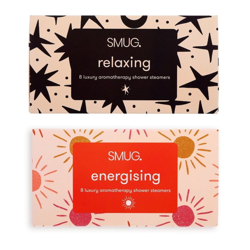 SMUG Shower Steamer Set (pack of 2) - Relaxing & Energising