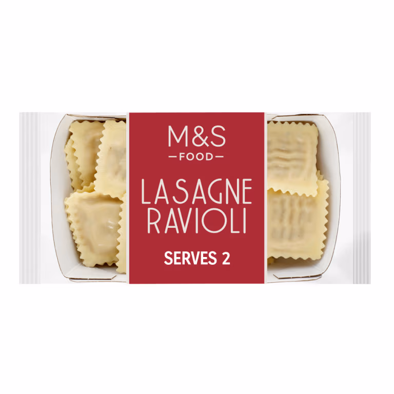 M&S Lasagne Ravioli