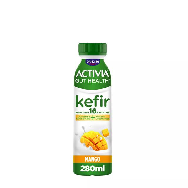 Activia Kefir Mango Gut Health Fruit Yoghurt Drink, 280g