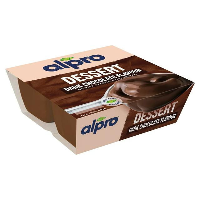 Alpro Dark Chocolate Flavour Dessert 4 x 125g