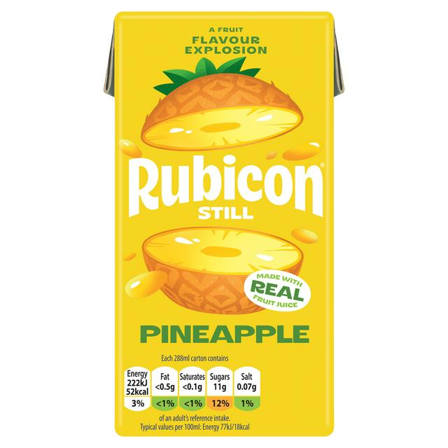 Rubicon Pineapple Fruit Juice Drink 288ml