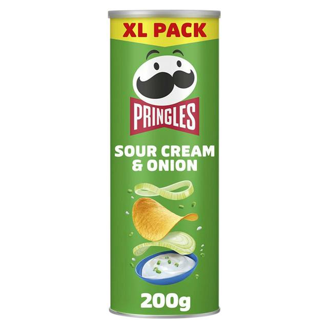 Pringles 200g Sour Cream & Onion Sharing Crisps