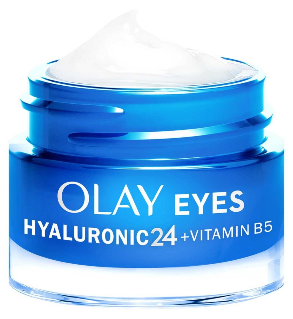 Olay Hyaluronic Acid 24 + Vitamin B5 Day Eye Gel Cream with Niacinamide, 15ml