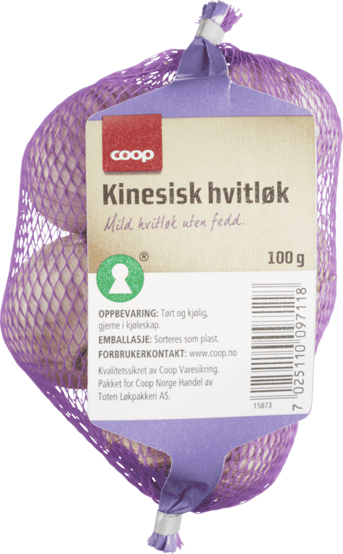 Coop Kinesisk Hvitløk 100g