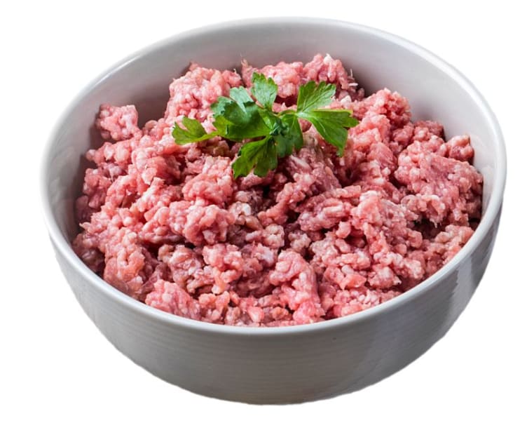 Kvernet medisterdeig Av svin pr kg