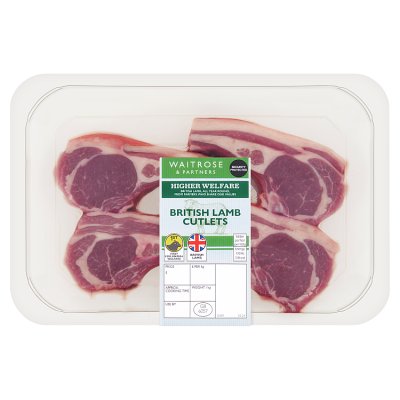 Waitrose British Lamb Cutlets