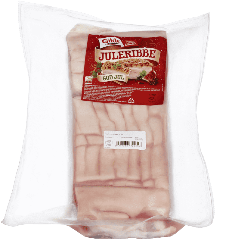 Gilde Edelgris Juleribbe 3,75kg