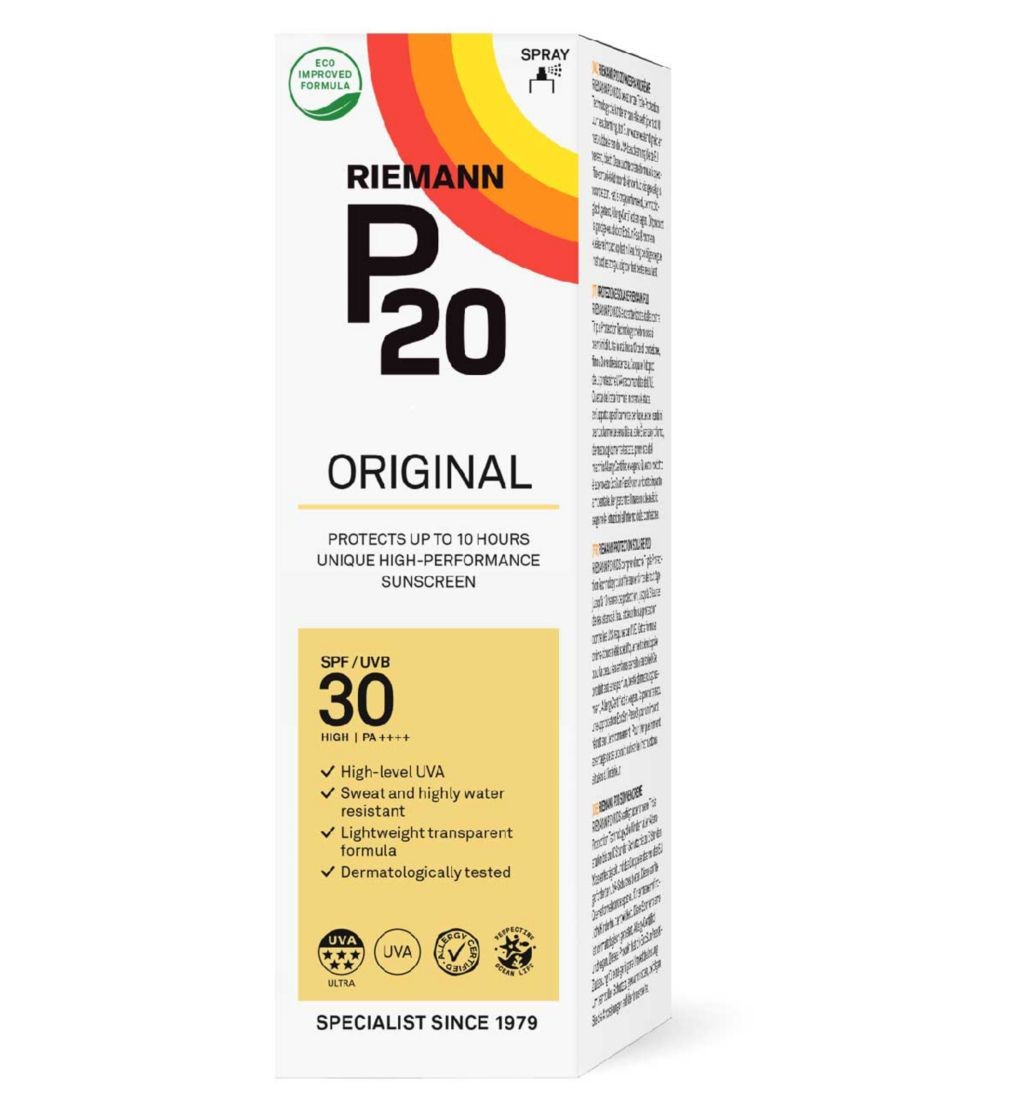 Riemann P20 Original SPF30 Sun Cream Spray 100ml