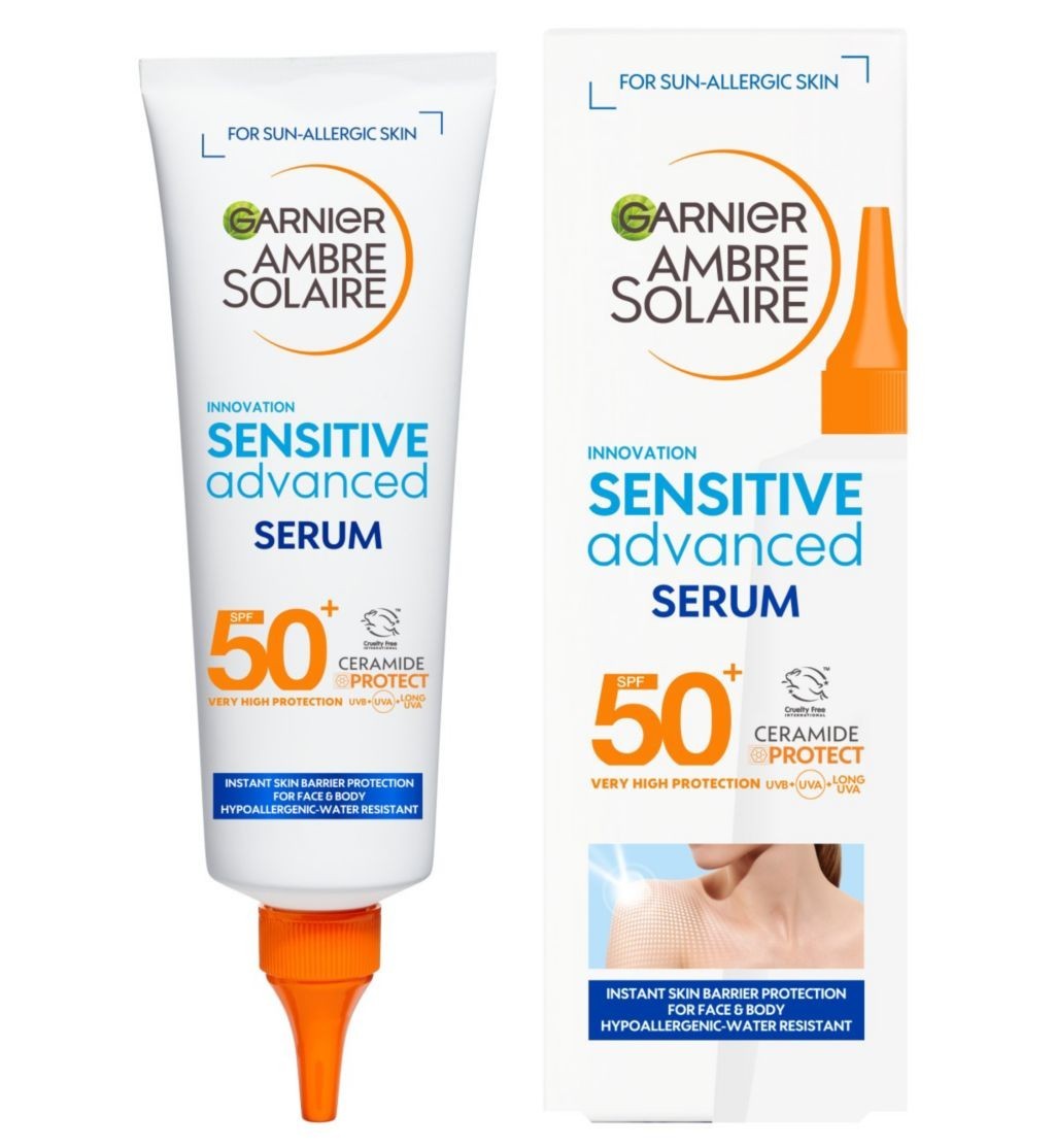 Garnier Ambre Solaire SPF 50+ Sensitive Advanced Face & Body Serum 125ml